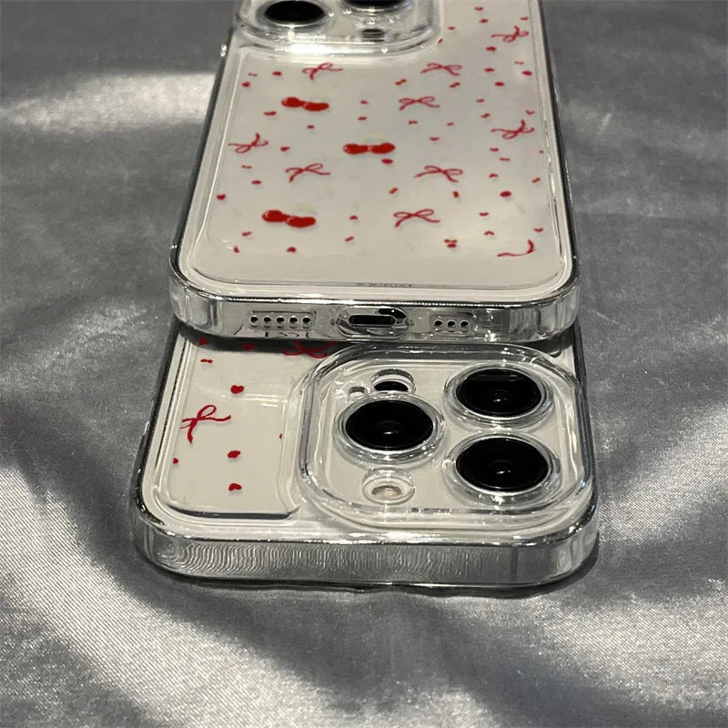 Cherry Bear Clear Case
