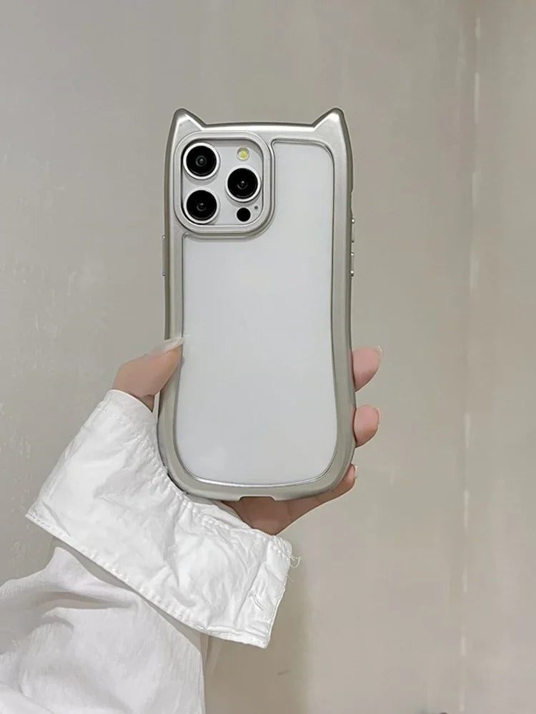 Cat Ears Clear Soft Case