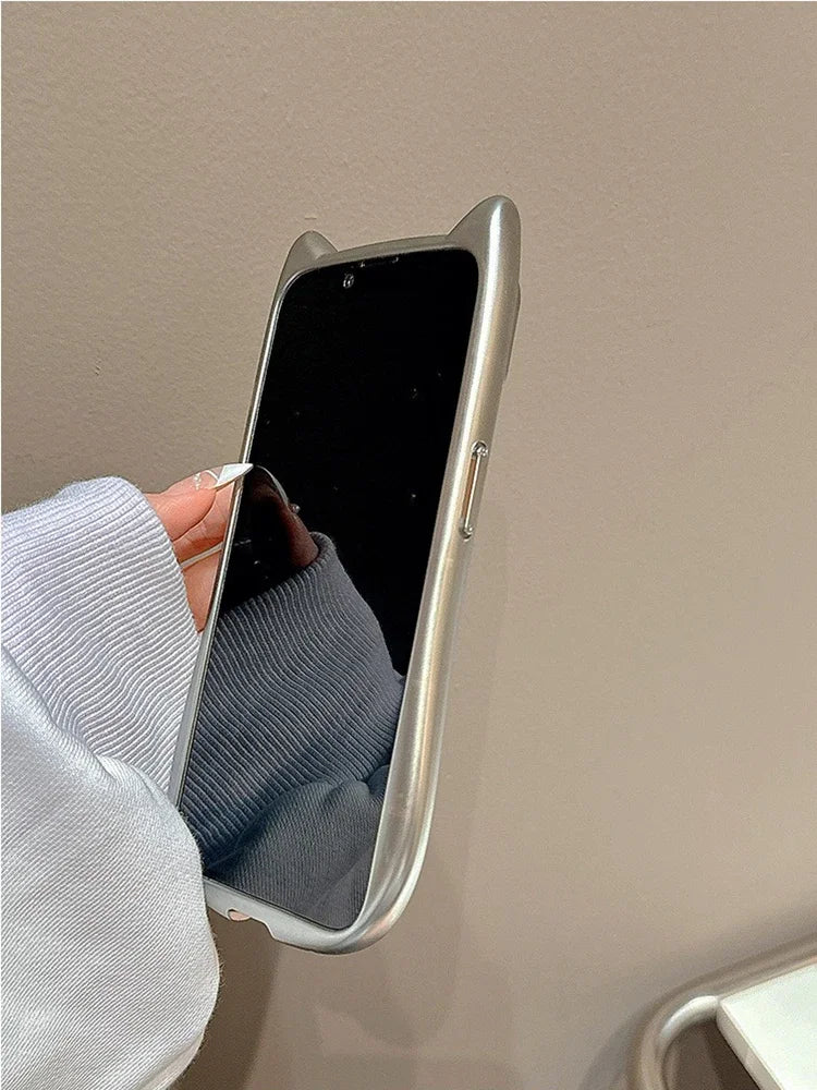Cat Ears Clear Soft Case