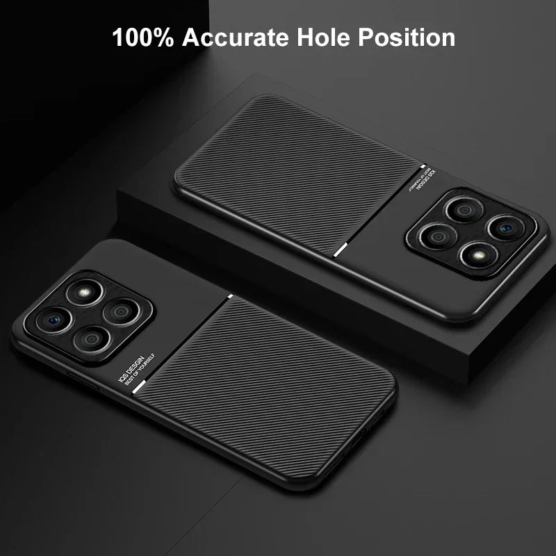 Magnetic PU Leather Car Case